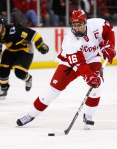 Sean Dolan captained the Wisconsin Badgers during his senior year of college.